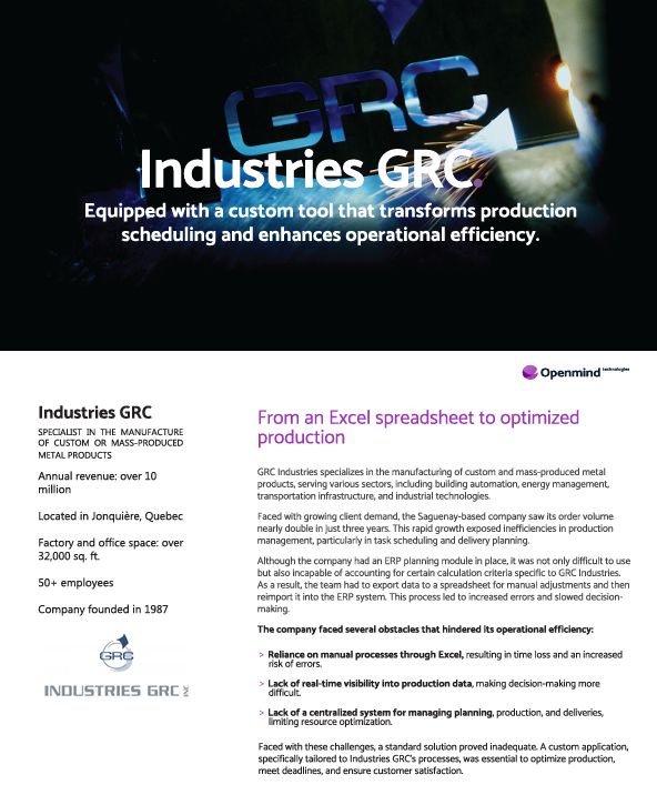 Industries GRC - Case study